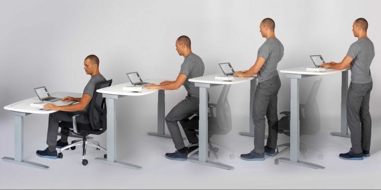 Sitting vs standing to help with your posture.